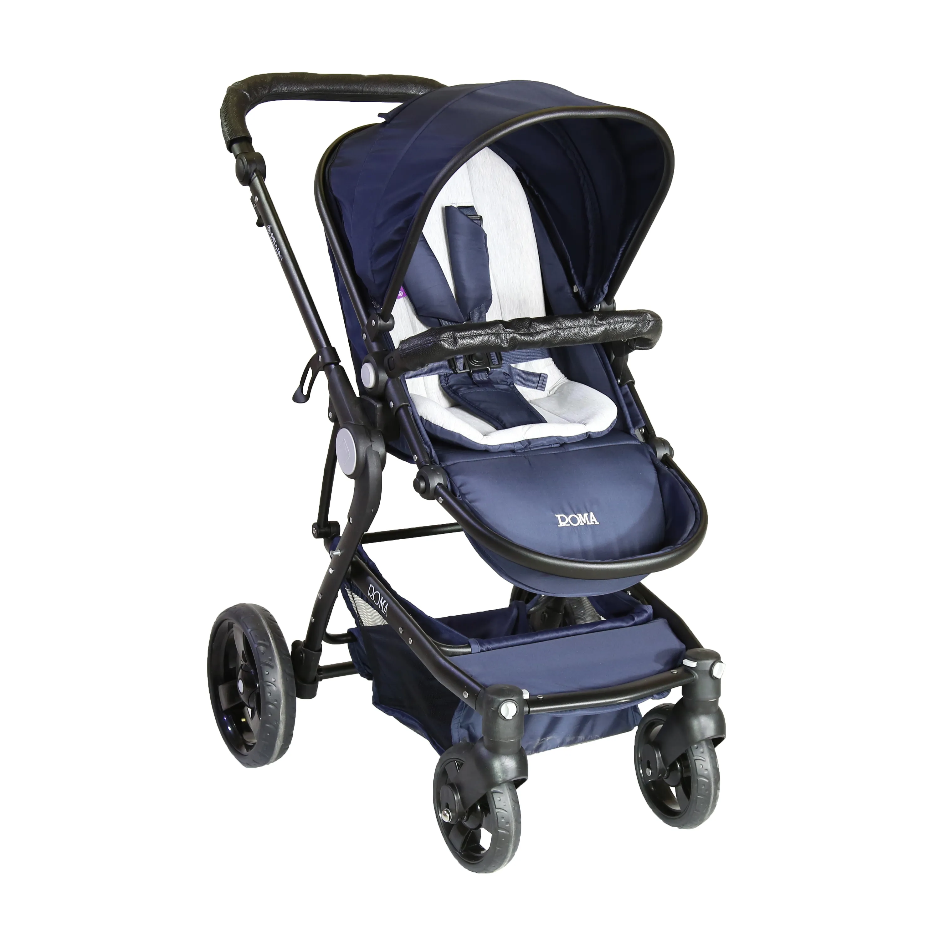 کالسکه تک روما پلاس سرمه ای